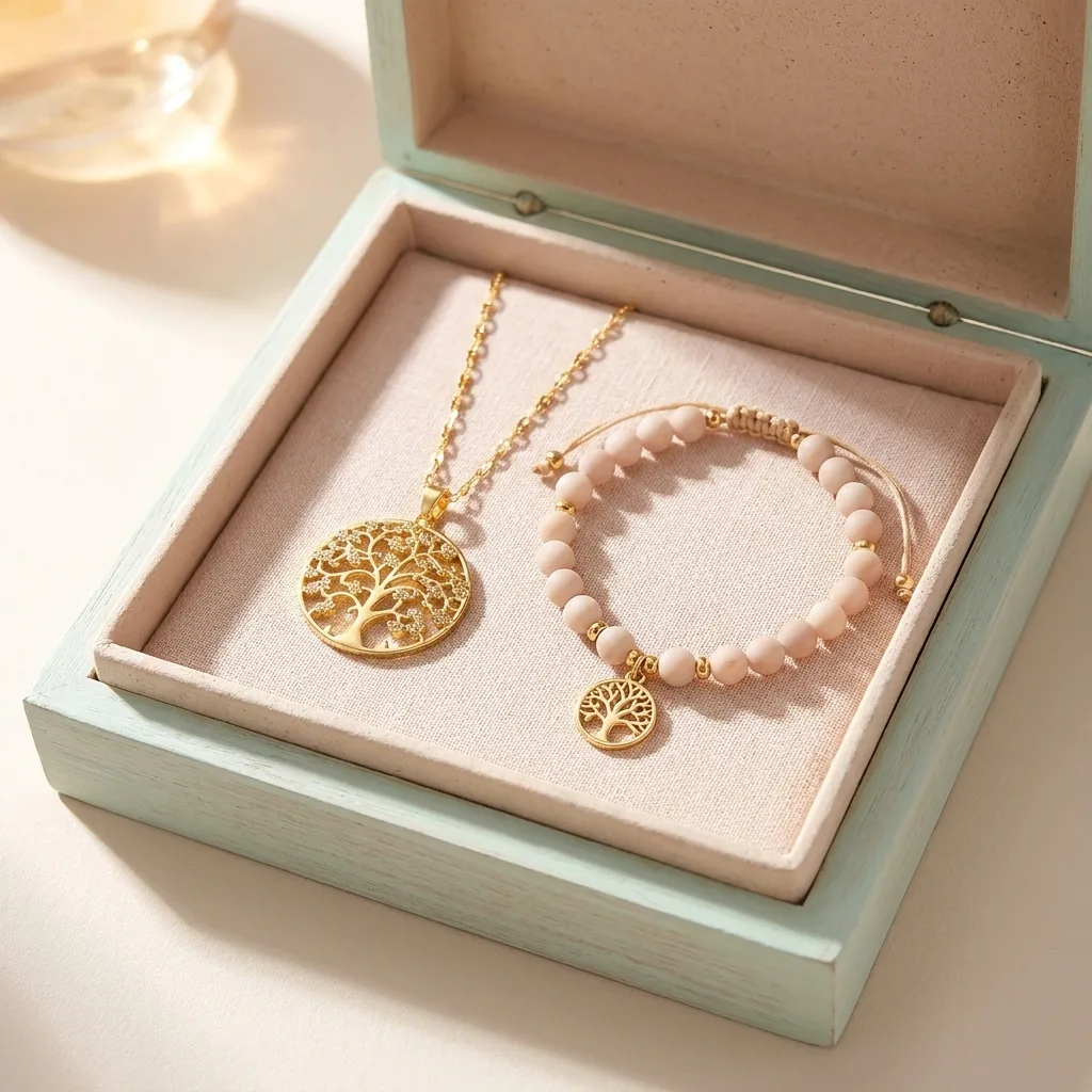 Pendant & Bracelet Set
