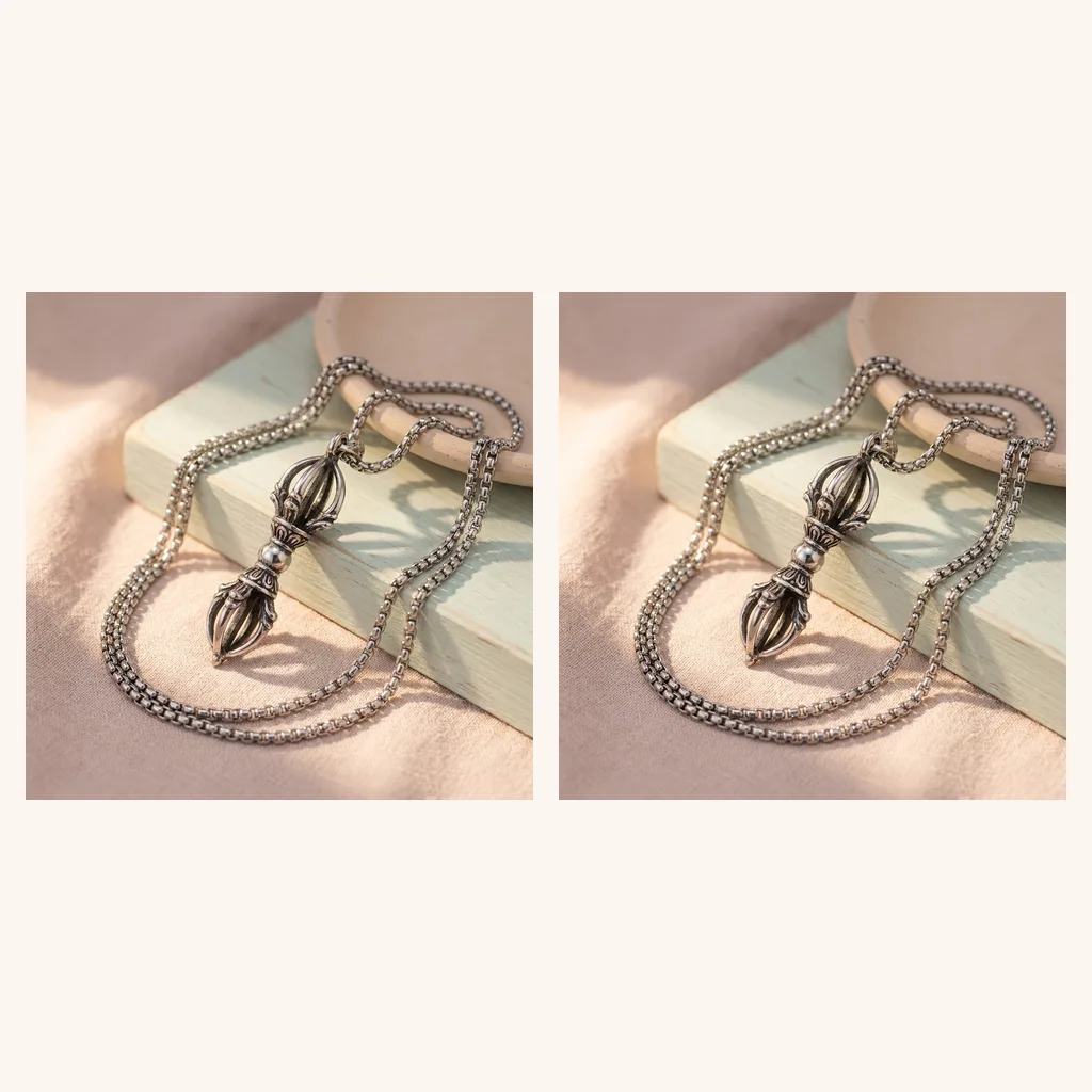Vajra Pendant, Steel