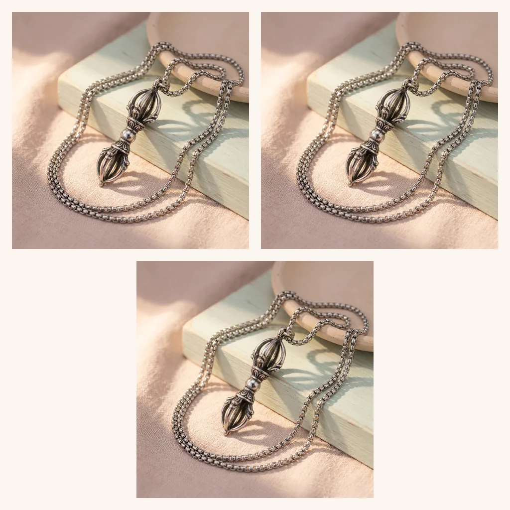 Vajra Pendant, Steel